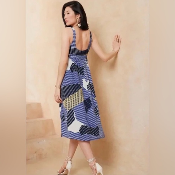 NWOT Banana Republic Factory Empire Waist Dress - Picture 3 of 3